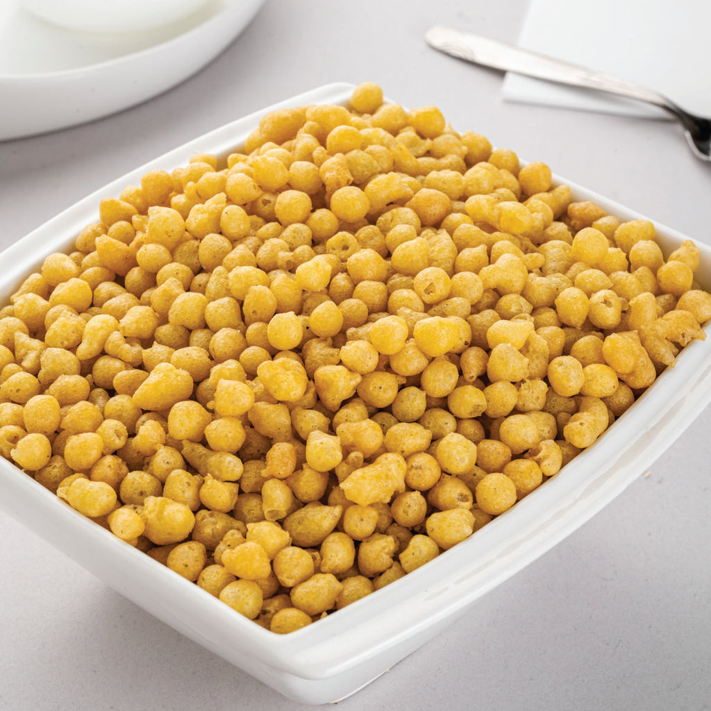 Besan Bundi (Salted) by Heerson. Traditional Indian Snack.