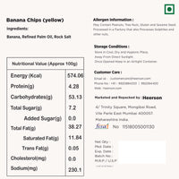 Crispy Pila Kela Waffer. Healthy Snack Option.