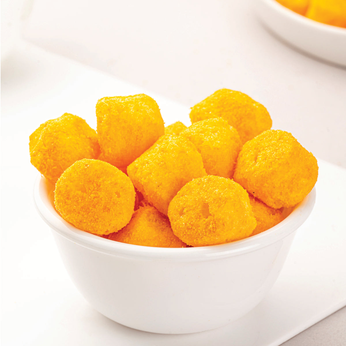 Heerson Cheese Puff. Premium cheesy corn balls