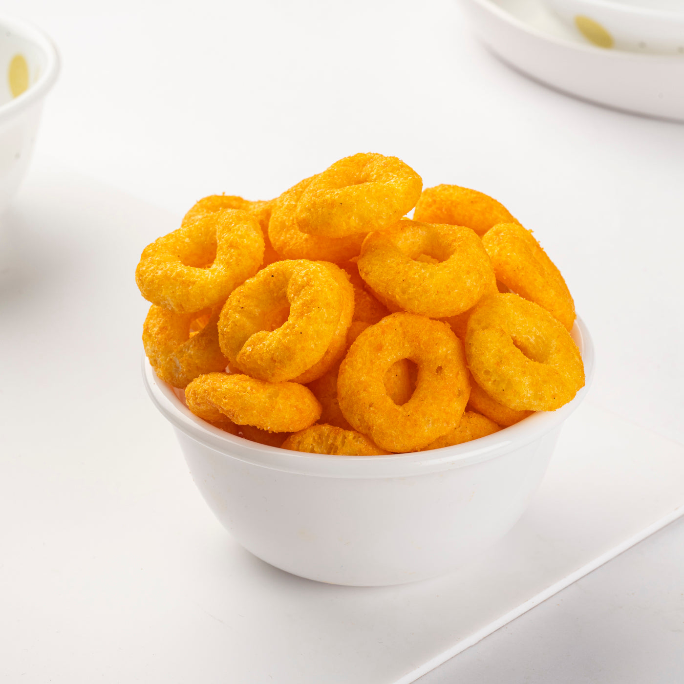 Heerson Cheese Ring. Savory corn ring snack.