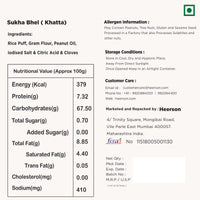 Heerson Lemon Bhel. Traditional Indian snack.