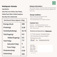 Heerson Lite Multigrain Chiwda. Traditional Indian snack.