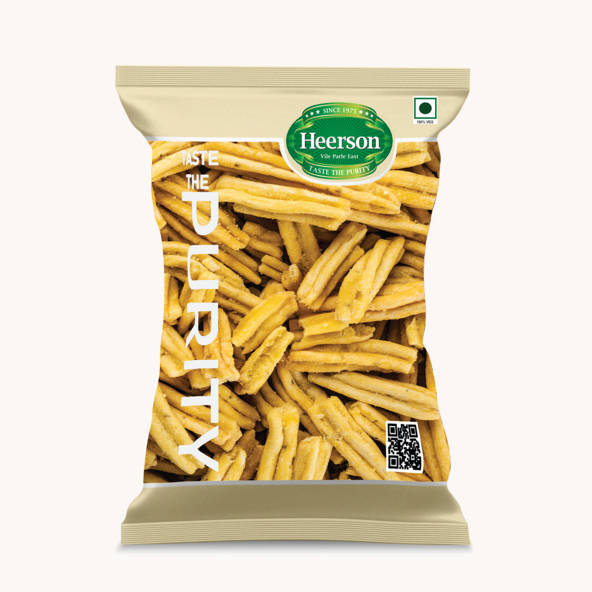 Heerson Makmali Gathiya. Premium Gujarati snack.