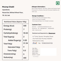 Heerson Moong Chakli. Traditional Indian snack.
