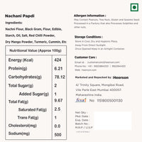 Heerson Nachani Chips. Traditional Indian snack.