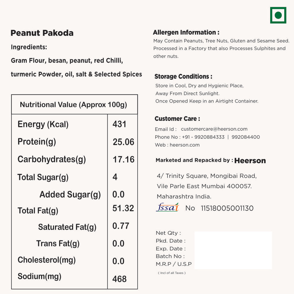 Heerson Sing Bhajiya. Traditional Indian snack.