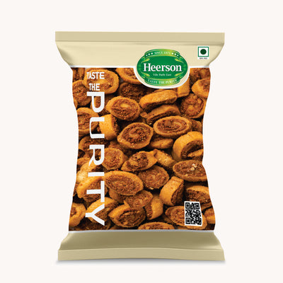 Butter Bhakarwadi by Heerson. Premium Marathi roll snack.
