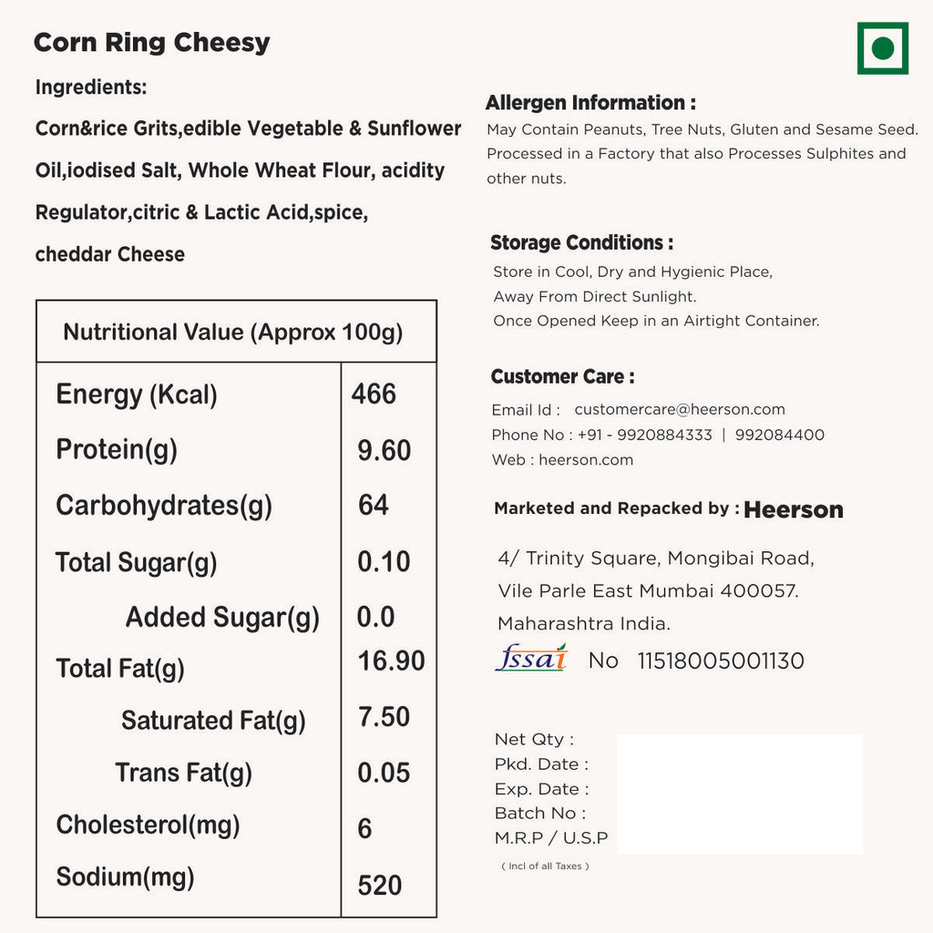 Corn Ring ( Cheesy )