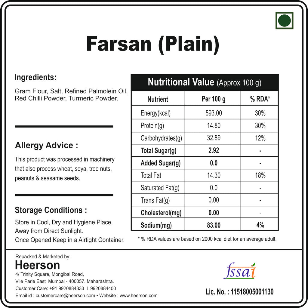 Farsan (Plain)