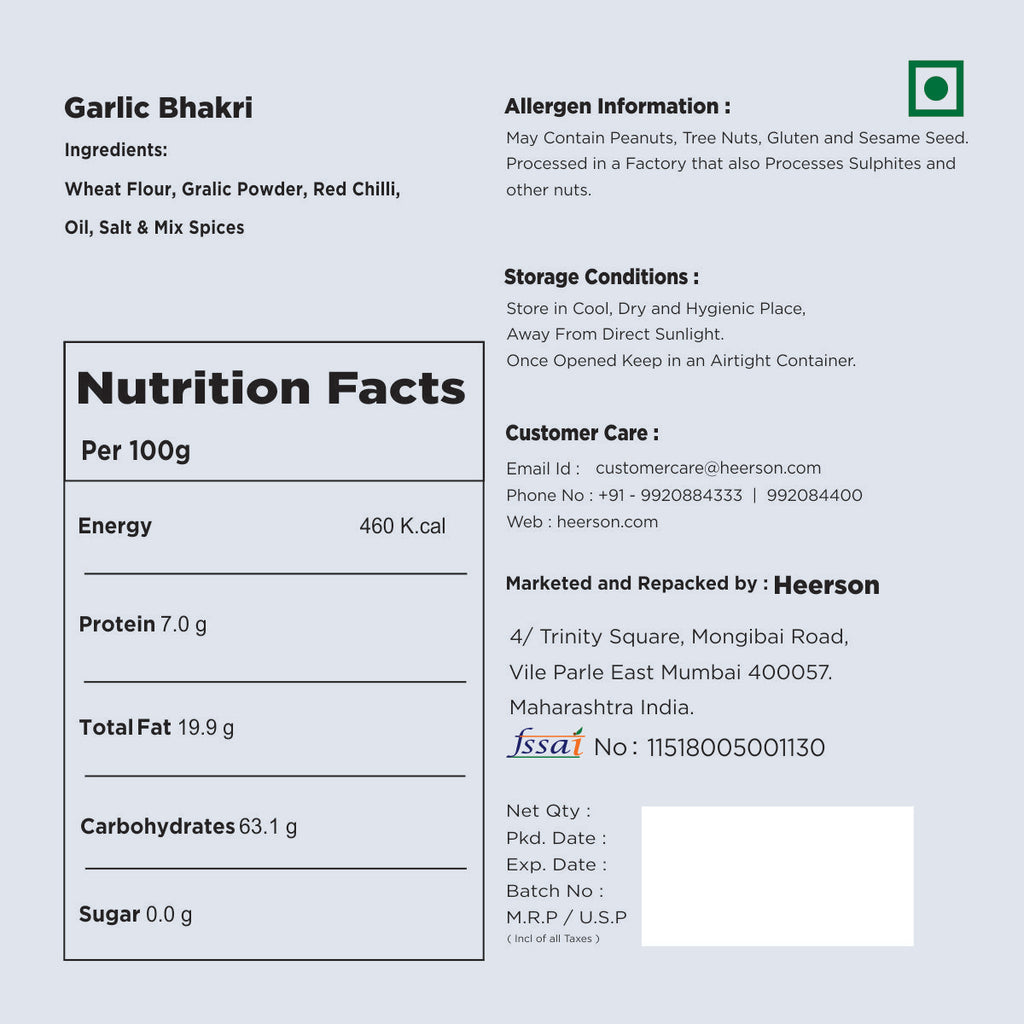 Garlic Bhakri
