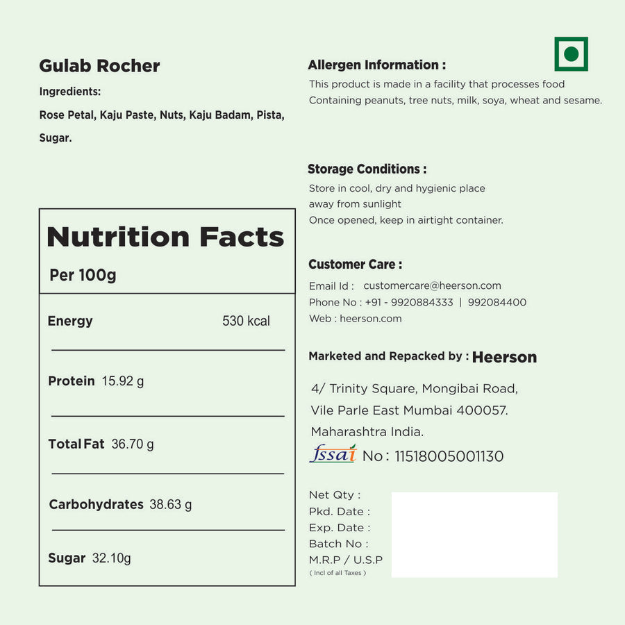 Gulab-Rocher-nutrition-order-mithai-sweets-online
