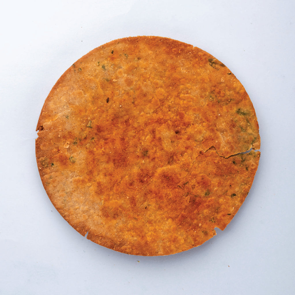 Heerson B.J.P Khakhra. Bajra jawar palak flavour.
