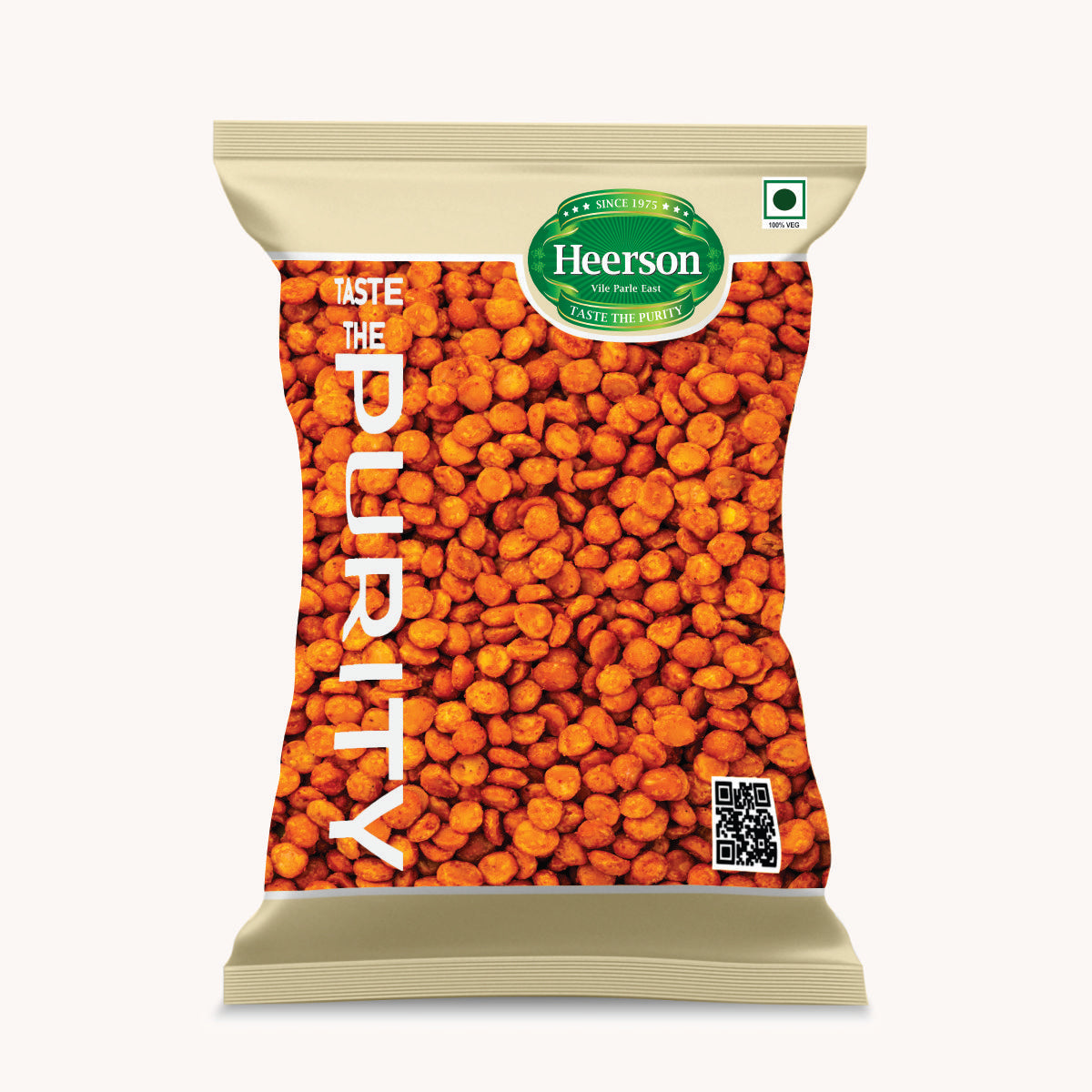 Heerson Chana Dal Red Chilli Namkeen. Spicy roasted chana dal
