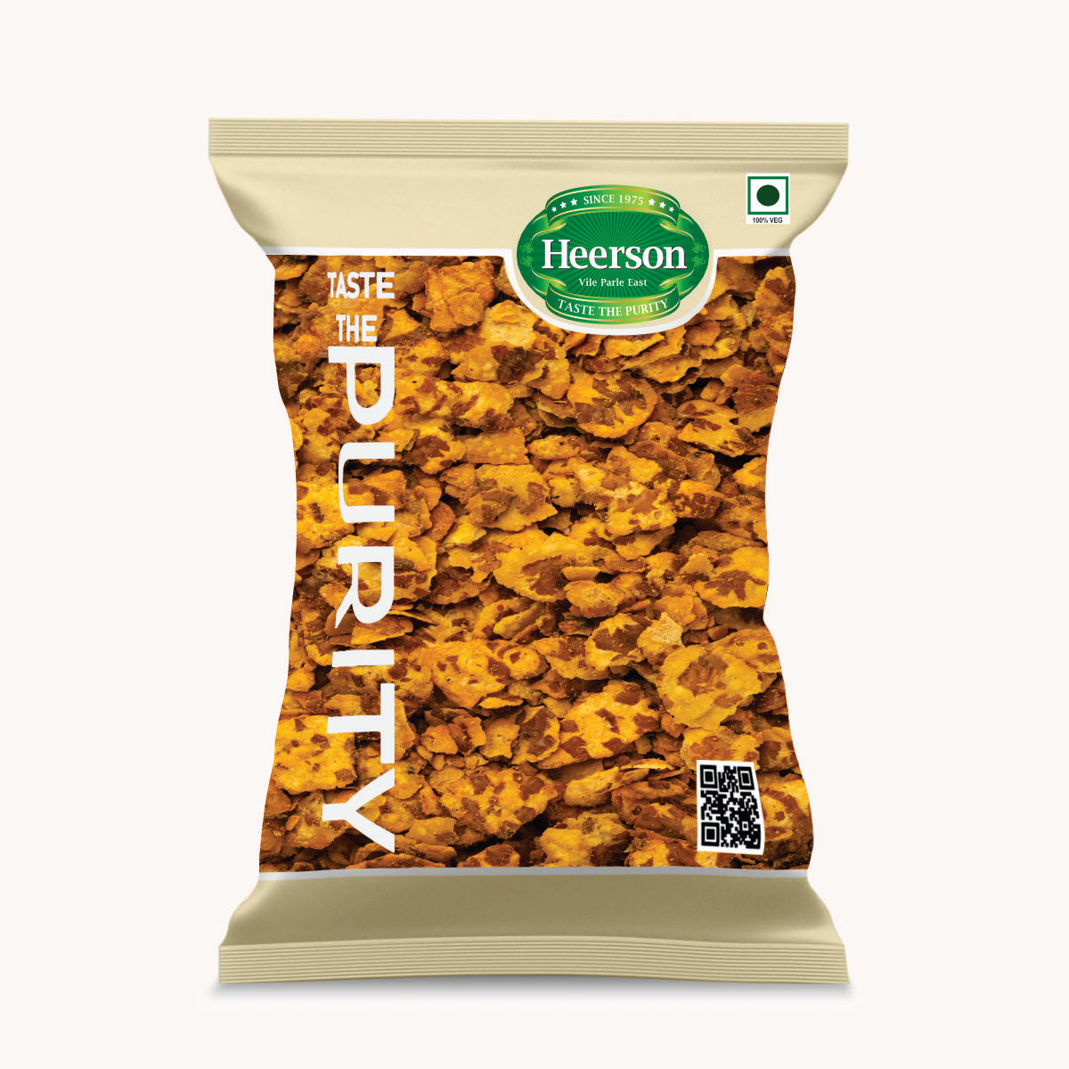 Heerson Chana Jor Garam. Premium spicy chickpea snack.
