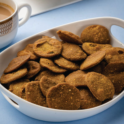 Heerson Dry Bajari Wada. Premium Gujarati snack.
