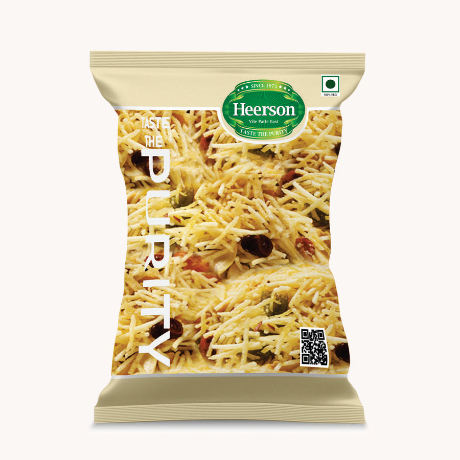 Heerson Farali Chivda. Premium fasting-friendly snack.
