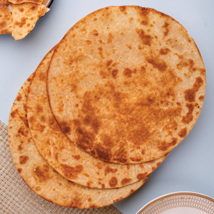 Heerson Ghee Sada Khakhra. Premium buttery whole-wheat khakhra.
