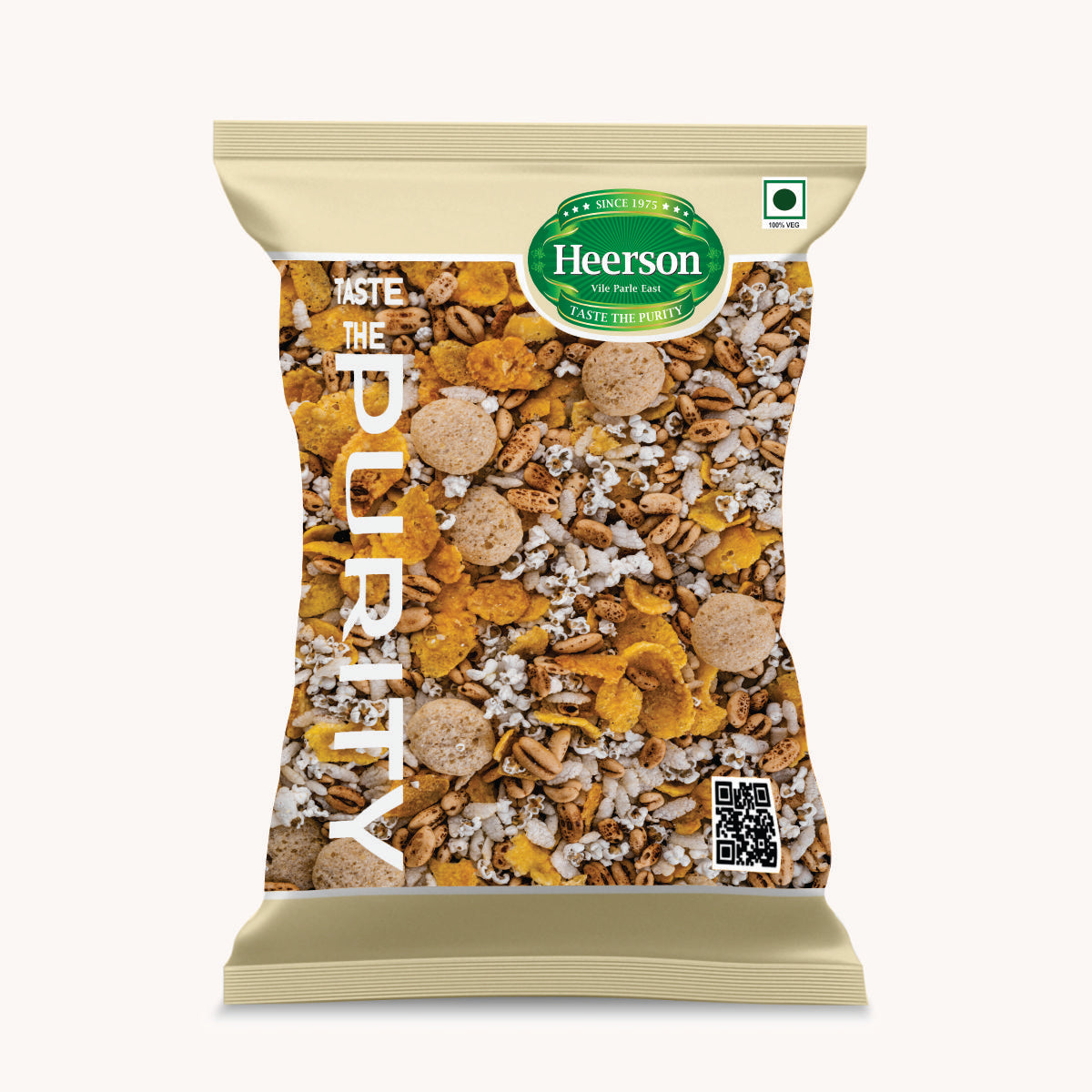 Heerson Lite Multigrain Chiwda. Premium healthy snack.
