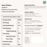 Heerson Masala Khakhra. Thin crispy Indian khakhra.
