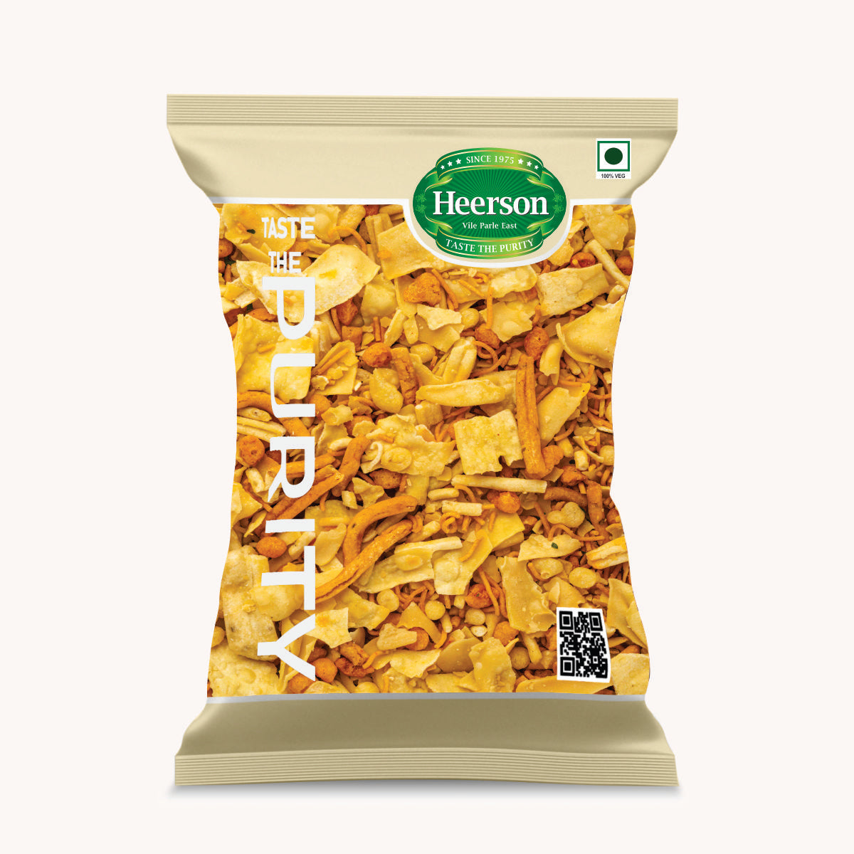 Heerson Mix Farsan. Premium crunchy snack.
