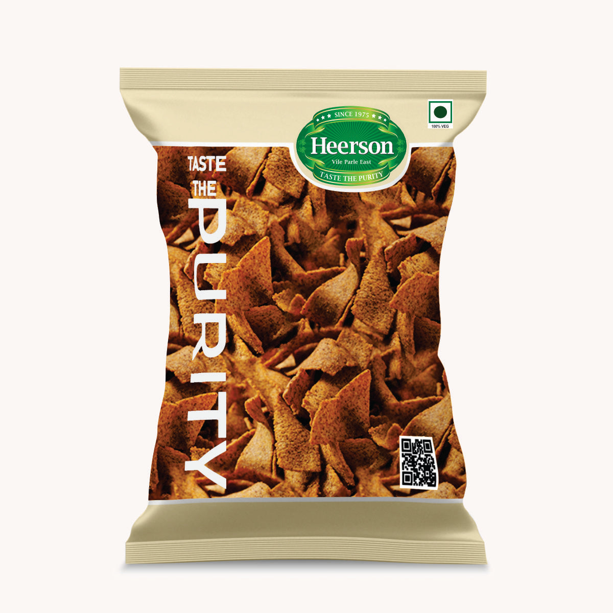 Heerson Nachani Chips. Premium finger millet snack.
