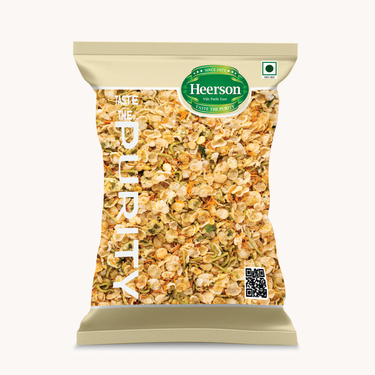 Heerson Nylon Poha Chiwda. Premium poha snack.
