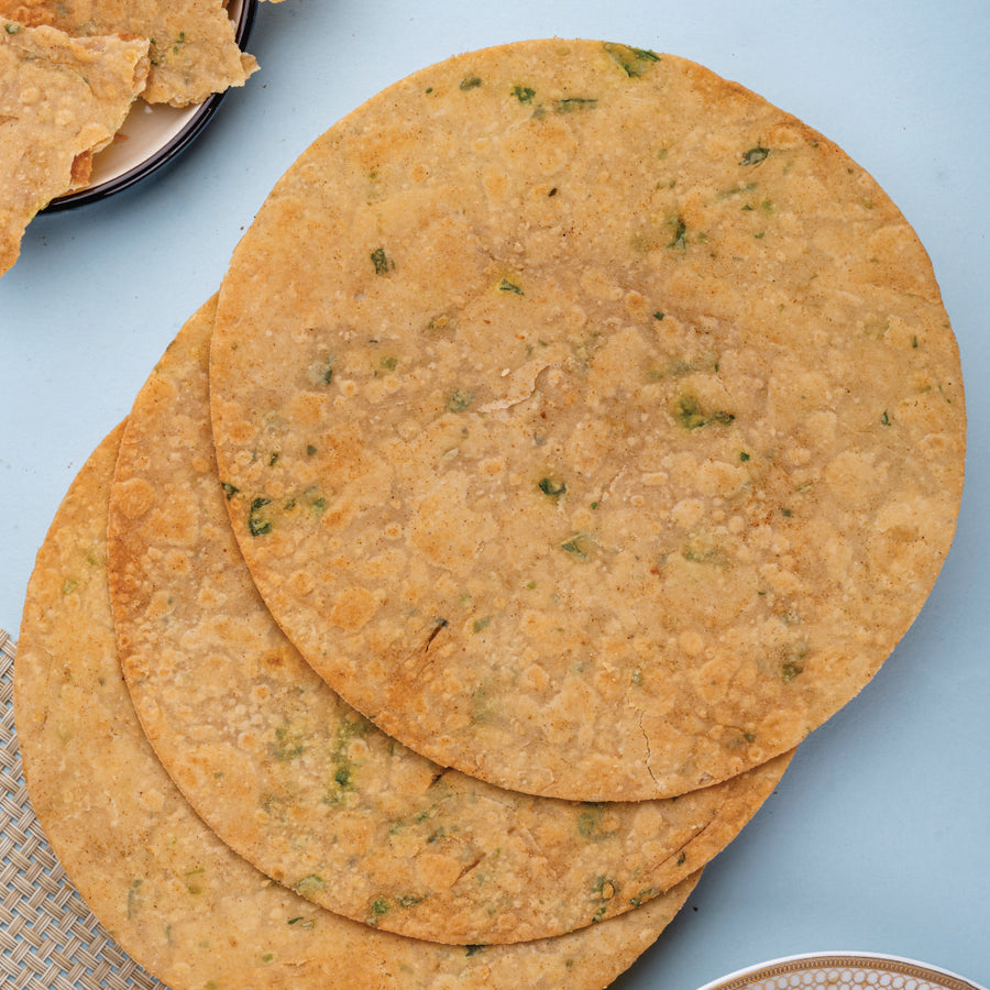 Heerson Palak Khakhra. Premium spinach khakhra.
