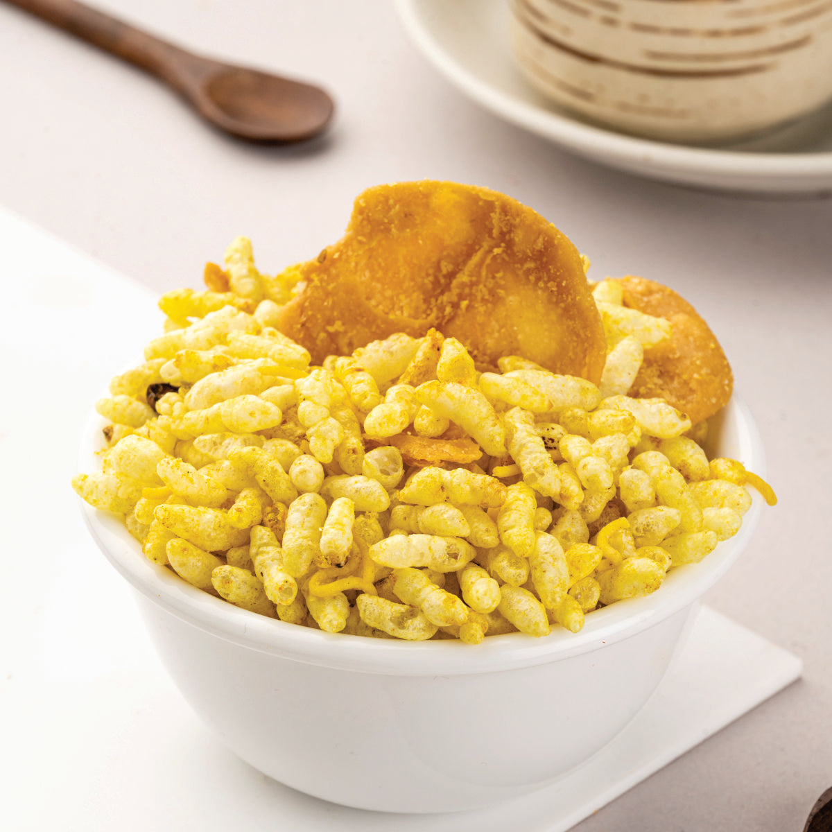 Heerson Sev Kurmura. Rice puffs and sev blend.

