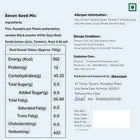 Heerson Seven Seed Mix. Healthy seed blend.
