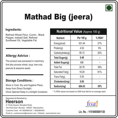Mathadi Big (jeera)