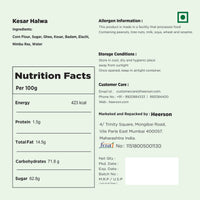 Kesar-Halwa-nutrition-order-mithai-sweets-online