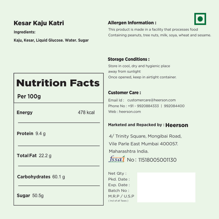 Kesar-Kaju-Katli-nutrition-order-mithai-sweets-online