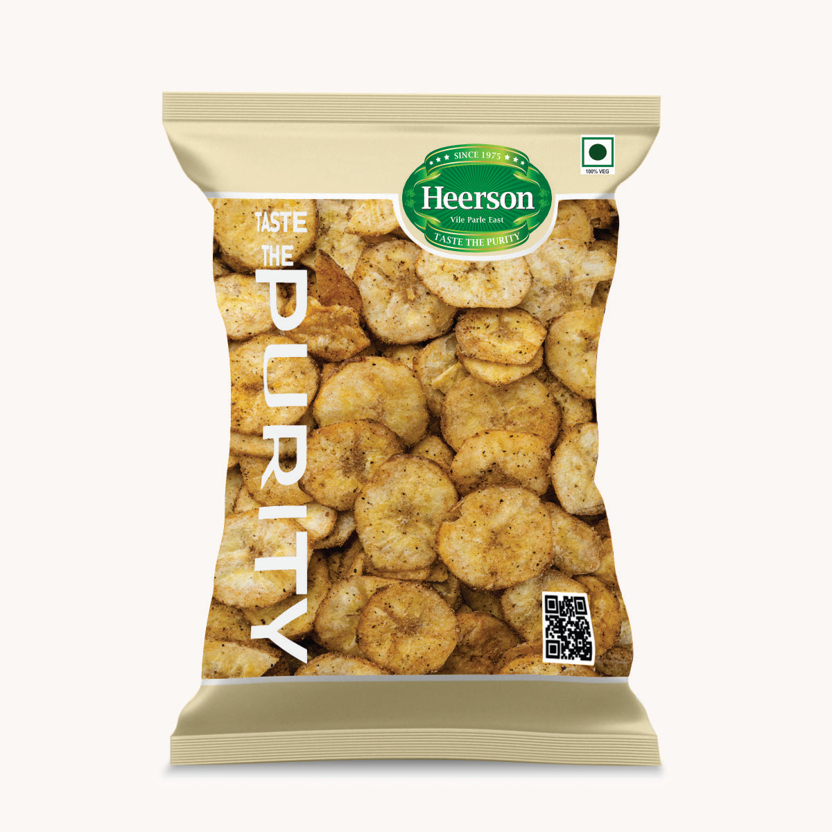 Mari Kela Waffer. Premium Banana Chips by Heerson.

