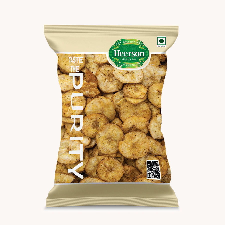 Mari Kela Waffer. Premium Banana Chips by Heerson.
