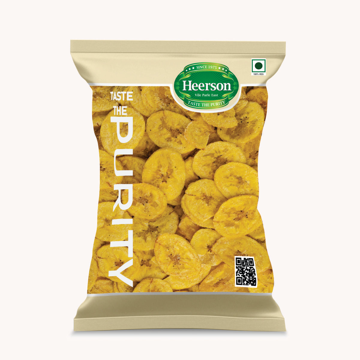 Pila Kela Waffer. Premium Plain Banana Chips by Heerson.
