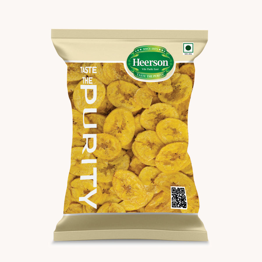 Pila Kela Waffer. Premium Plain Banana Chips by Heerson.
