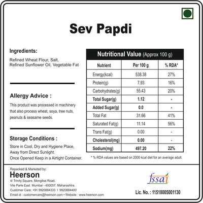 Sev Papdi 
