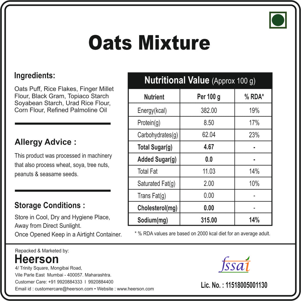 Oats Mixture