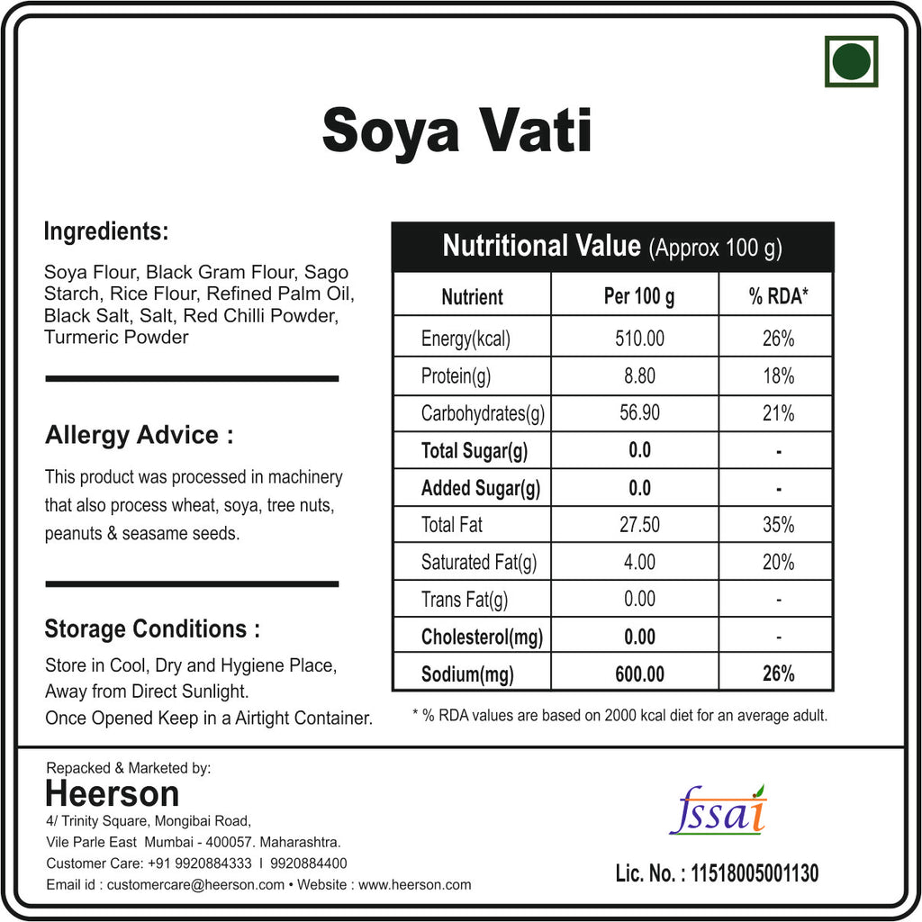 Soya Vati
